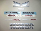 HONDA CBR 600RR 2007 BLACK SILVER DECAL KIT